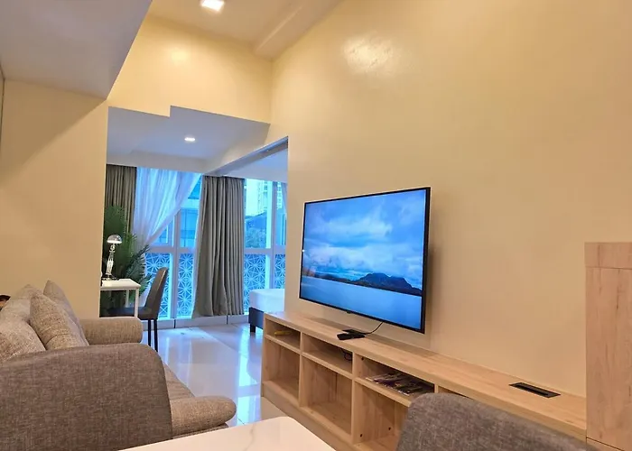 Apartamento Bgc Uptown Parksuites Cosy Vibe 1br Near Grand Hyatt Uptown Malls And St Lukes Manila