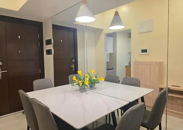 Bgc Uptown Parksuites Cosy Vibe 1br Near Grand Hyatt Uptown Malls And St Lukes Apartamento